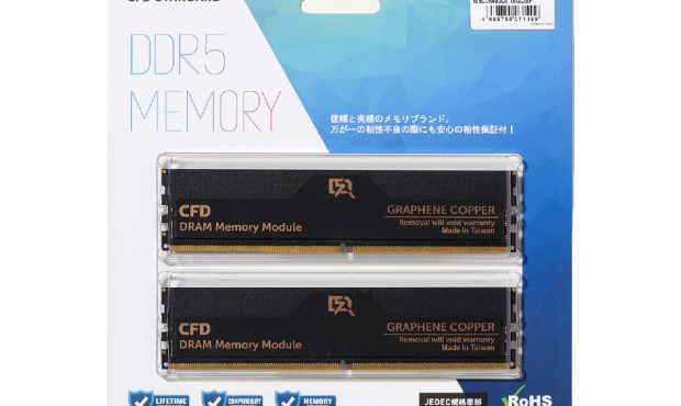 CFD و DDR5 CUDIMM/UDIMM با سینک گرمای فویل مس گرافن – ساعت کامپیوتر
