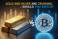 طلا و نقره دارن بیت‌کوین رو له می‌کنن – وقتشه جبهه‌تون رو عوض کنید؟